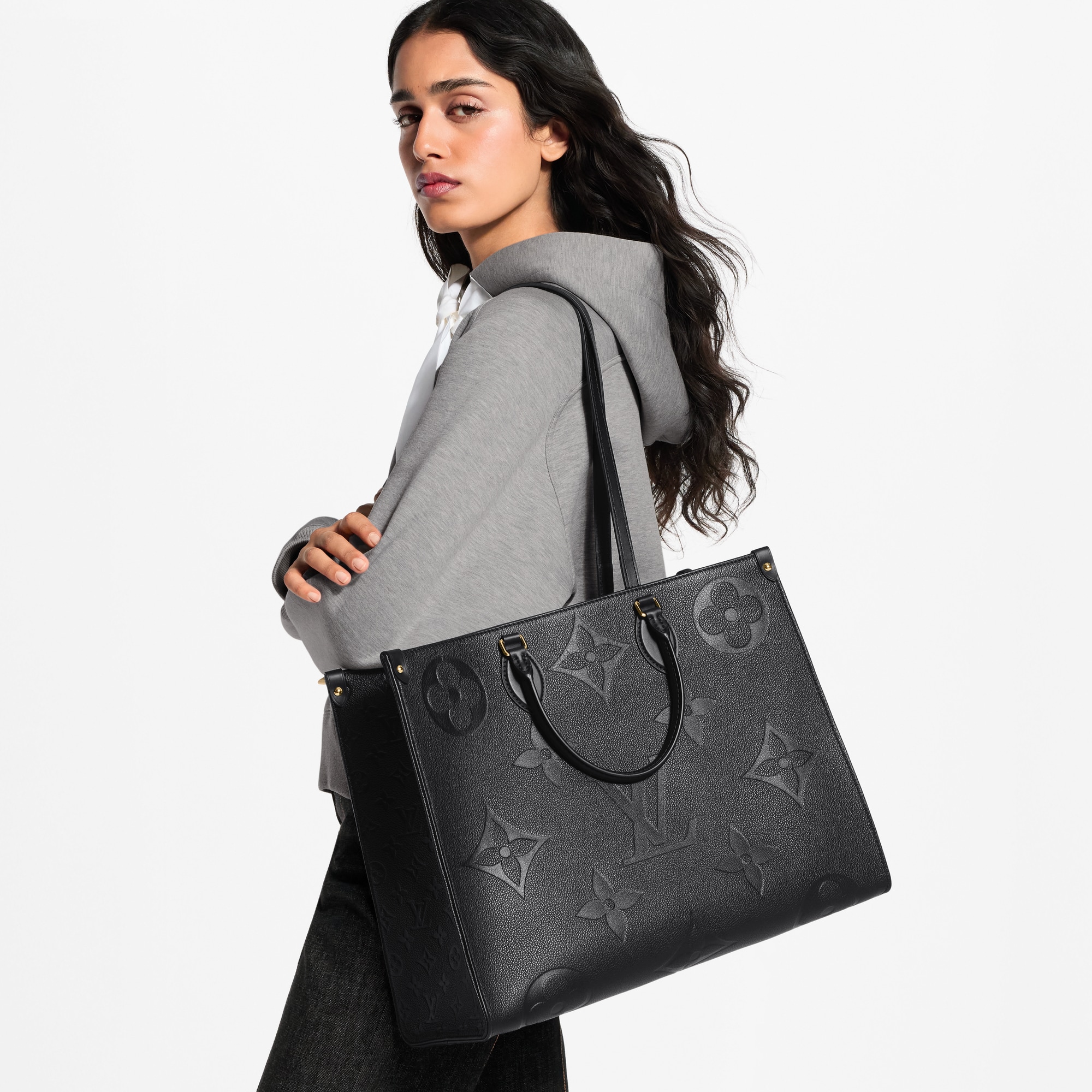 OnTheGo GM Monogram Empreinte Leather - Women - Handbags | LOUIS
